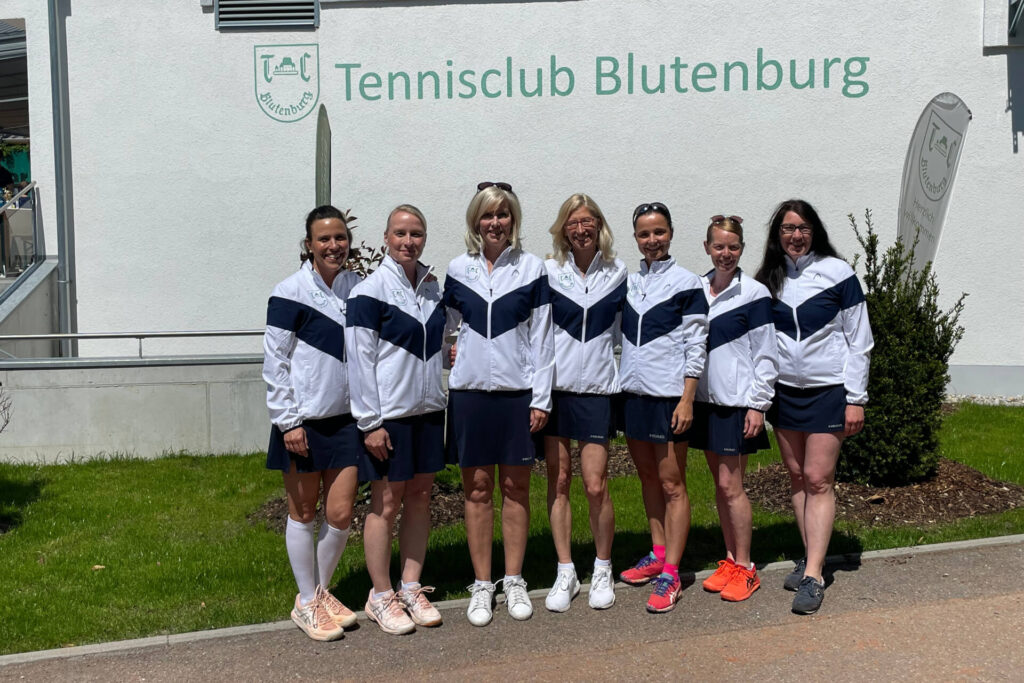 Damen 40 2 Mannschaftsbild TC Blutenburg Tennis